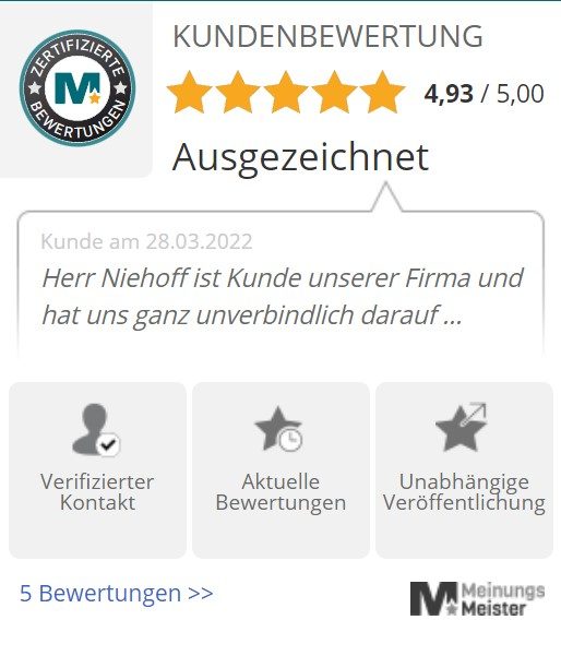 Niehoff-Systemberatung.de-Meinungsmeister